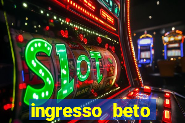 ingresso beto carrero com desconto